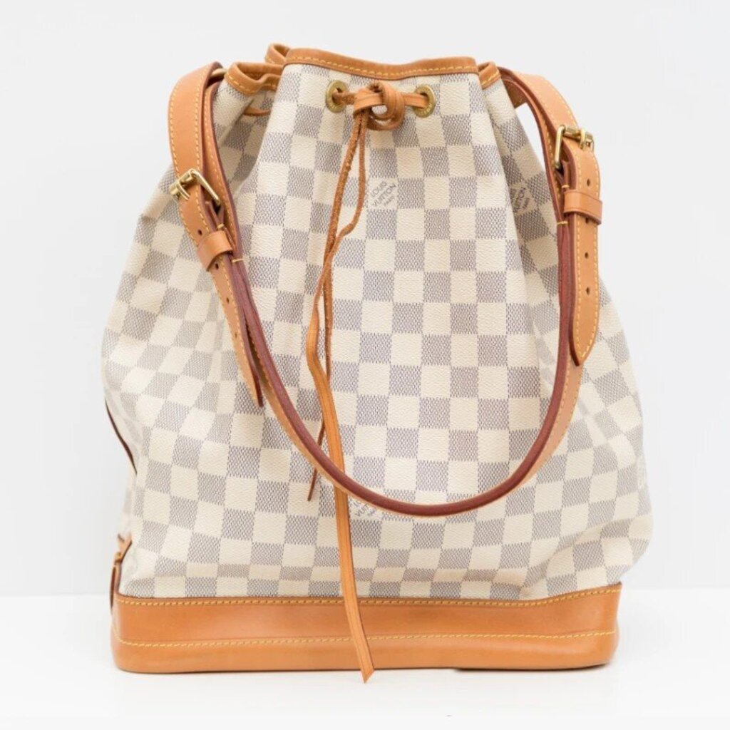 Louis Vuitton Noe Damier Azur Handbag