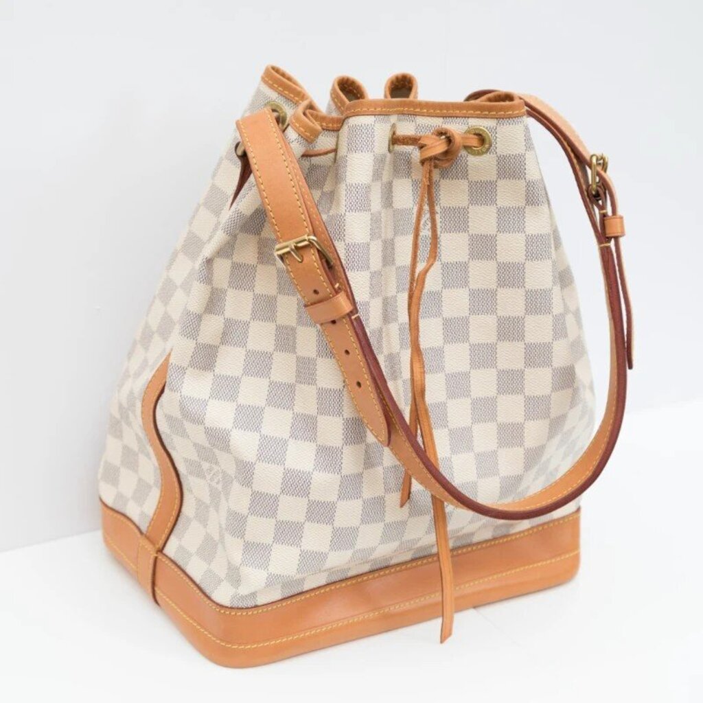 Louis Vuitton Noe Damier Azur Handbag