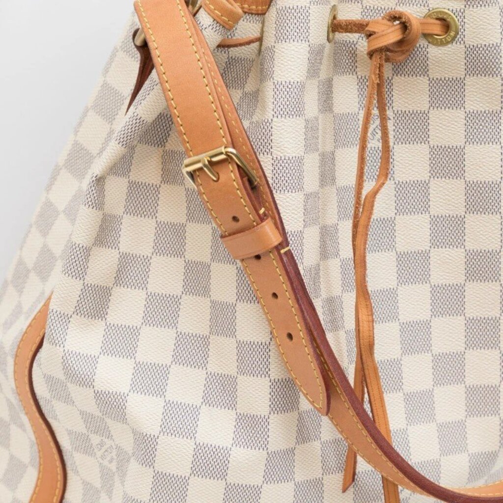 Louis Vuitton Noe Damier Azur Handbag