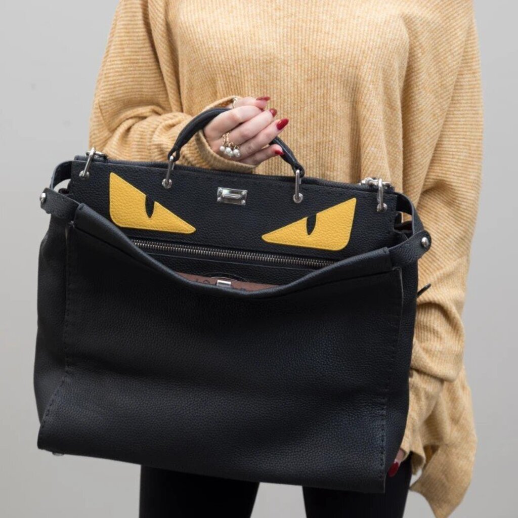 Fendi Peekaboo Monster Eyes Briefcase – Bag Bugs Collection