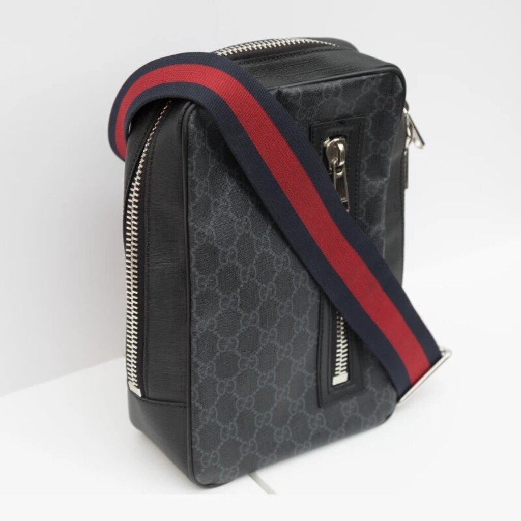 Gucci Soft Zip Sling GG Crossbody Bag