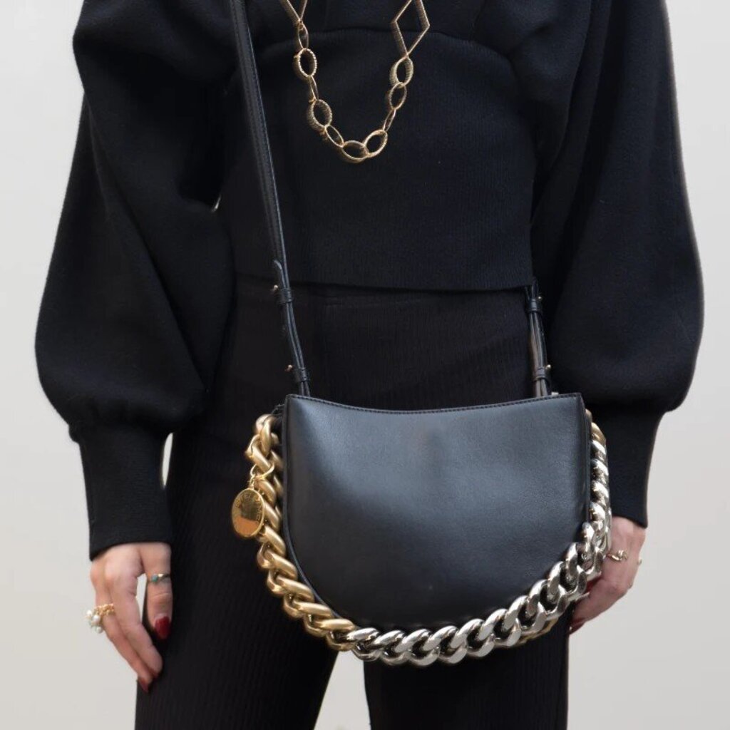 Stella McCartney Frayme Vegan Shoulder Bag