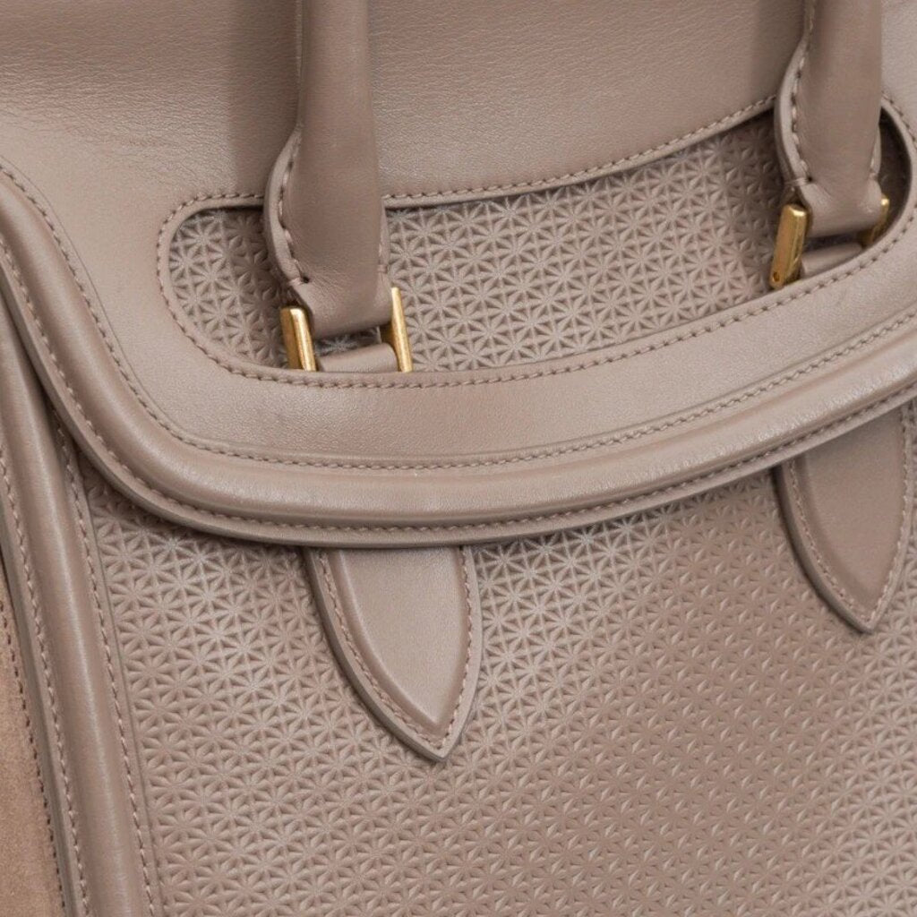 Alexander McQueen Taupe Heroine Handbag