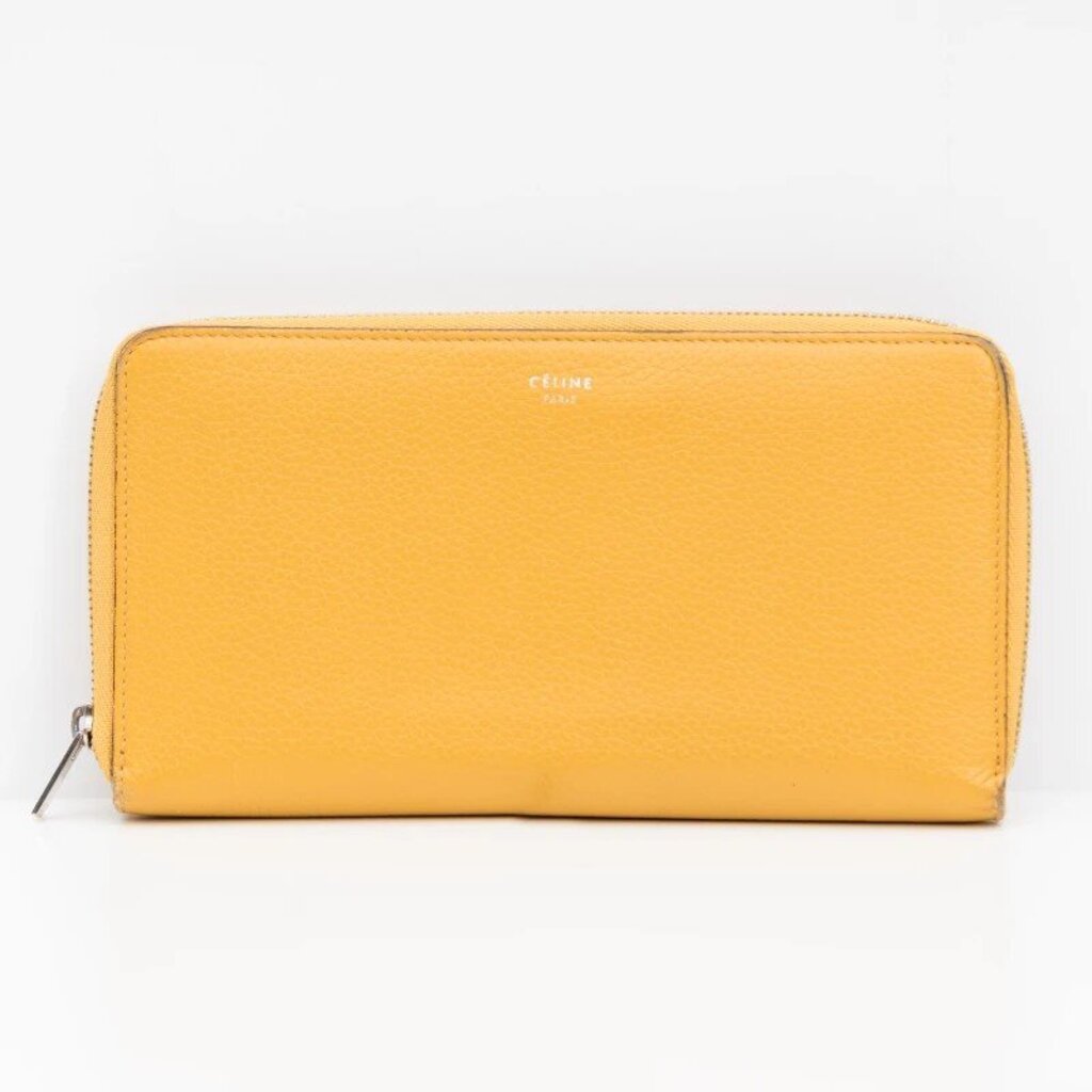 Celine Yellow Long Wallet
