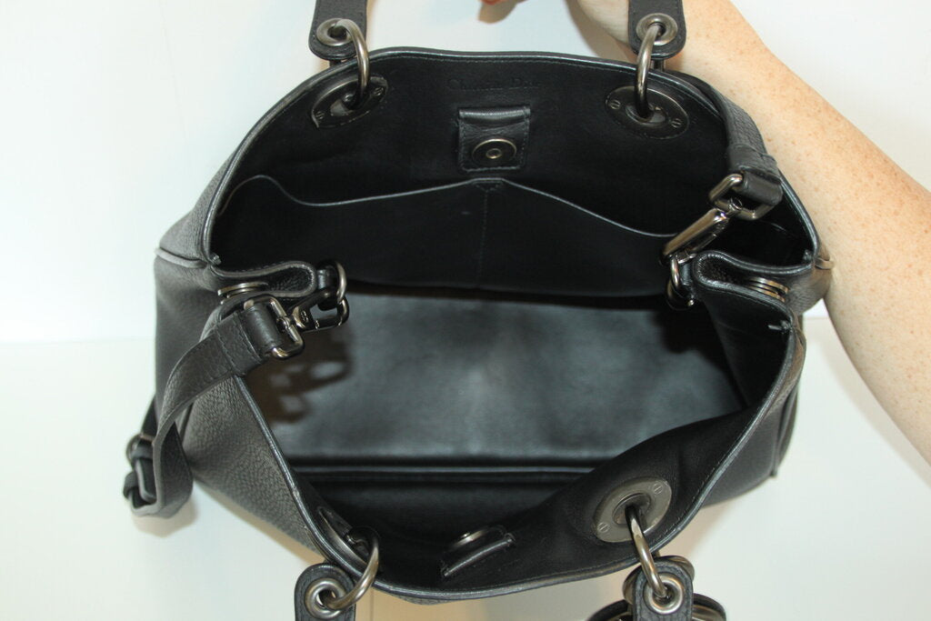 Christian Dior Diorissimo Leather Handbag