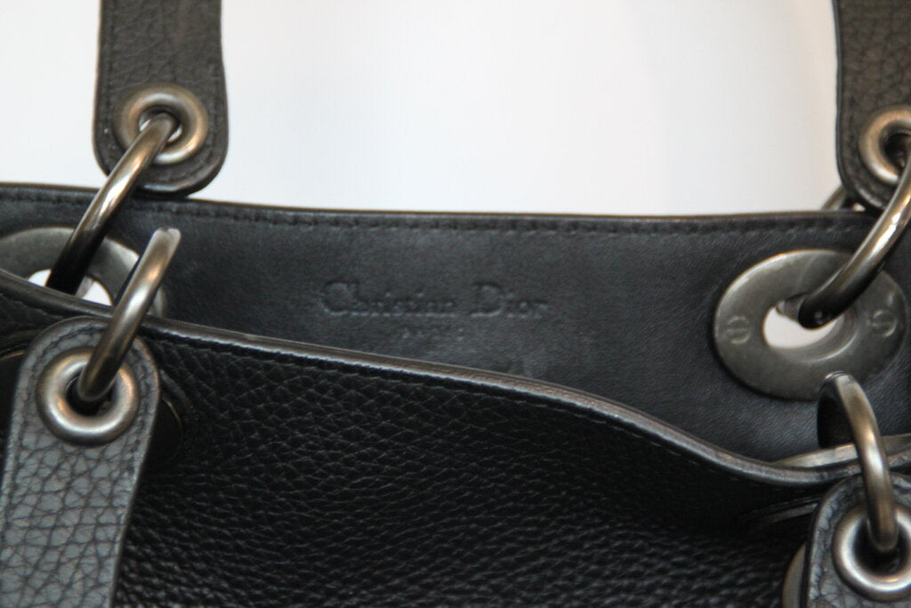 Christian Dior Diorissimo Leather Handbag