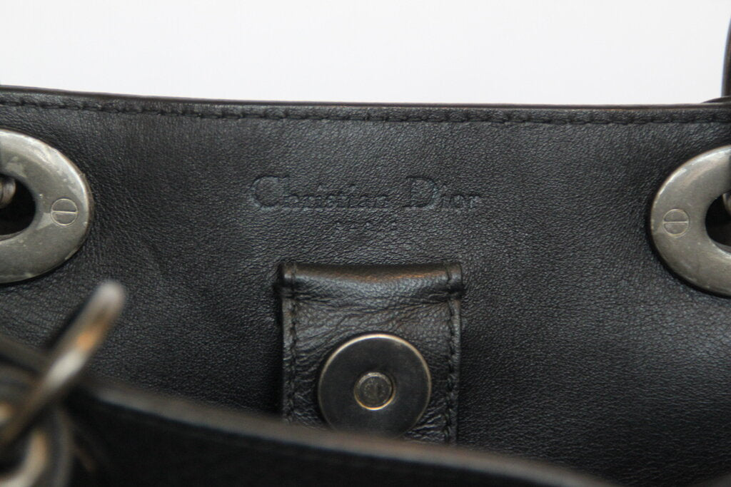 Christian Dior Diorissimo Leather Handbag