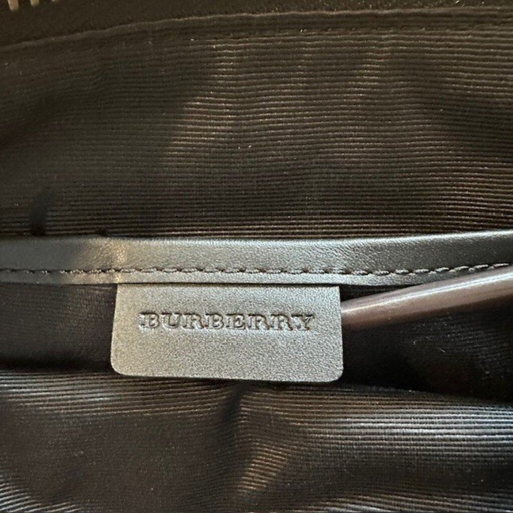 Burberry Nylon Snakeskin Clutch