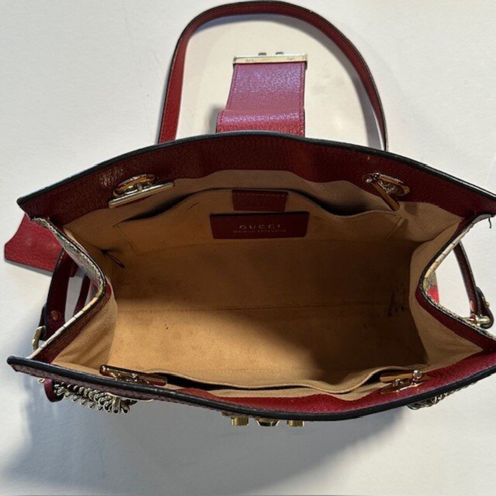 Gucci Floral Padlock Crossbody Bag