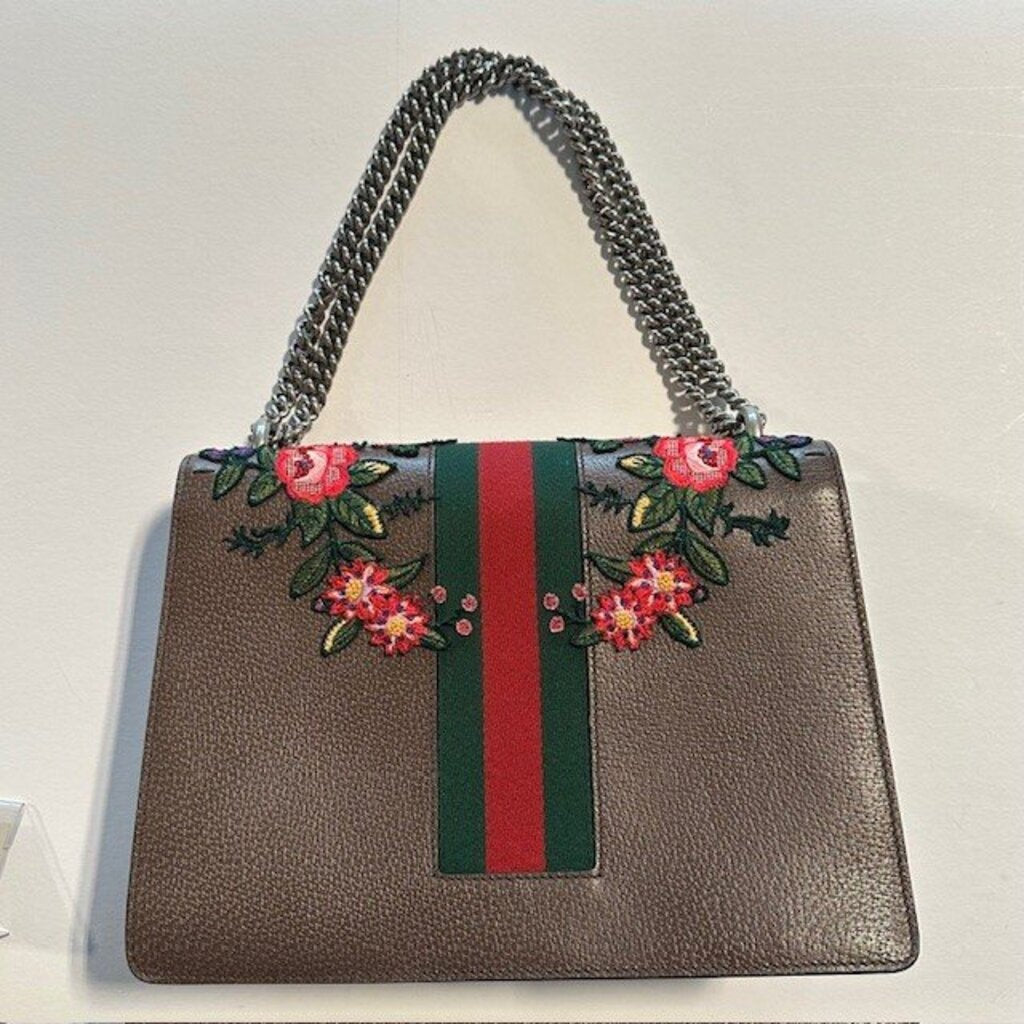 Gucci Dionysus Owl Embroidered Shoulder Bag