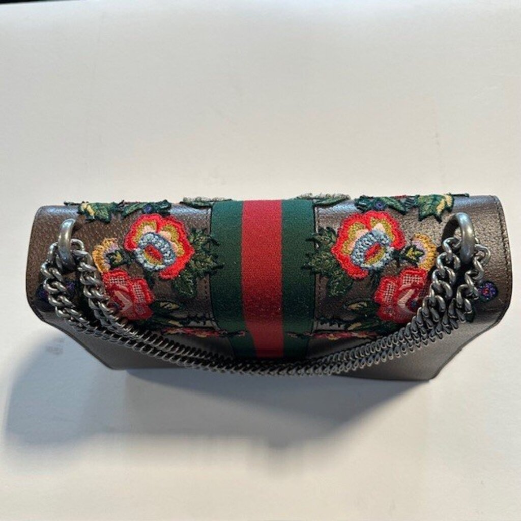 Gucci Dionysus Owl Embroidered Shoulder Bag