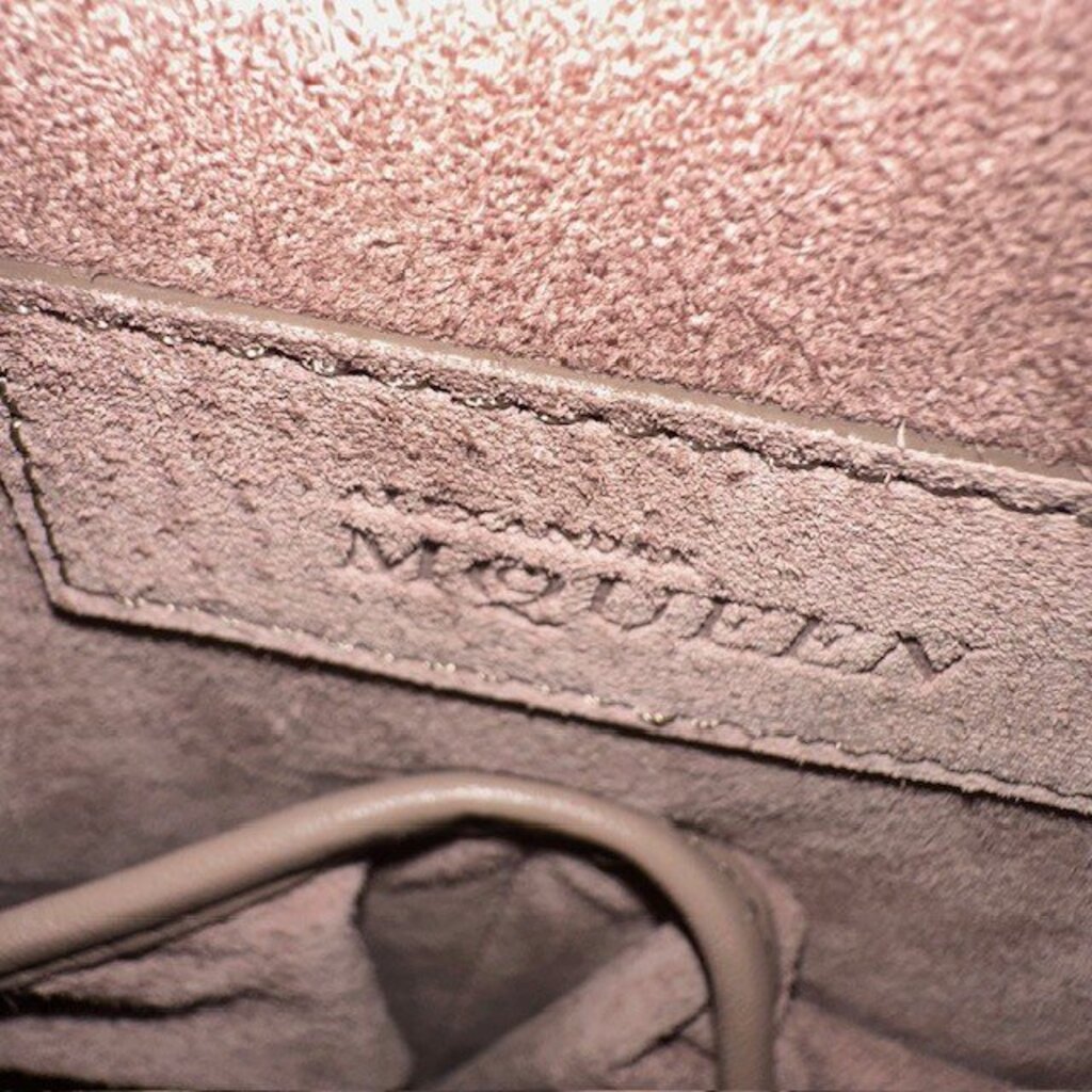 Alexander McQueen Taupe Heroine Handbag