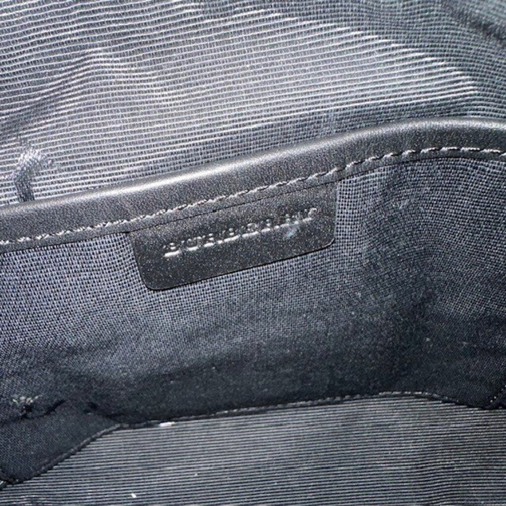 Burberry Nylon Snakeskin Clutch