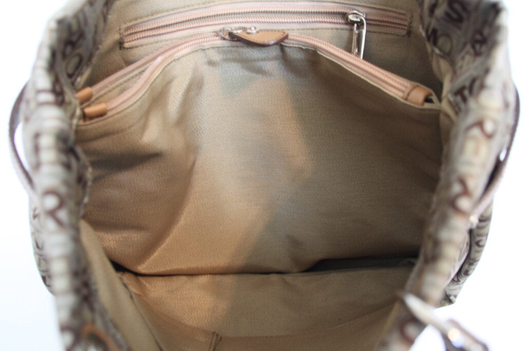 Salvatore Ferragamo Sigaro Canvas Handbag