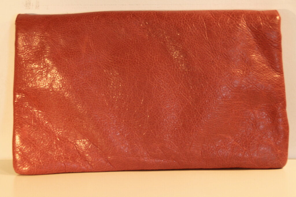 Balenciaga Classic Envelope Sling Bag Pink Crinkled Lambskin Leather