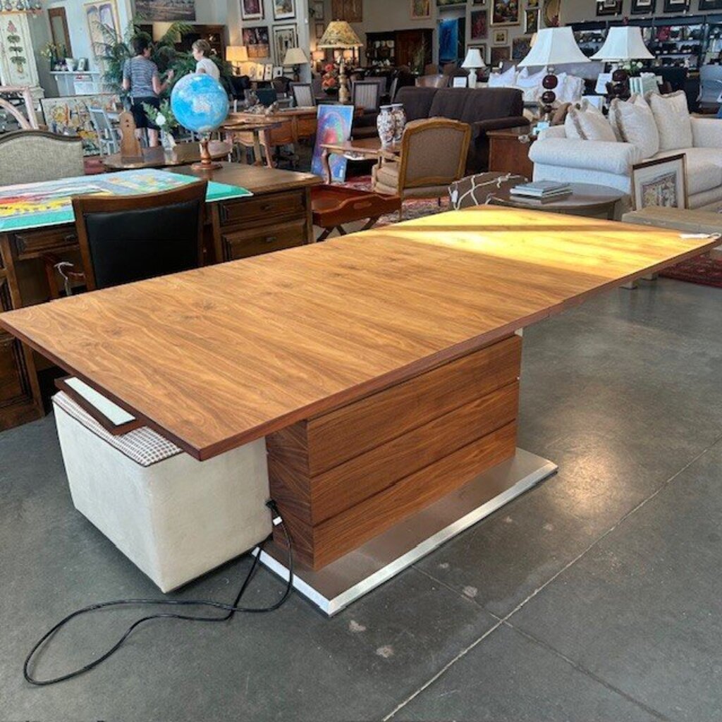 Skovby Lift & Extend Dining Table-79-110X39X43H -2 Leaves-AS IS