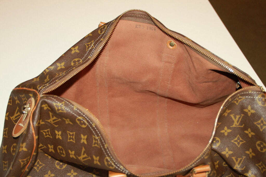 Louis Vuitton Keepall 50 Monogram Coated Canvas Travel Duffle