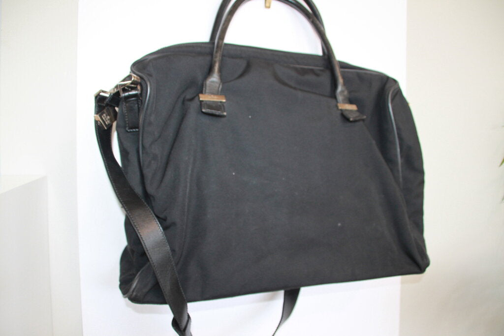 Gucci Black Nylon Travel Duffel
