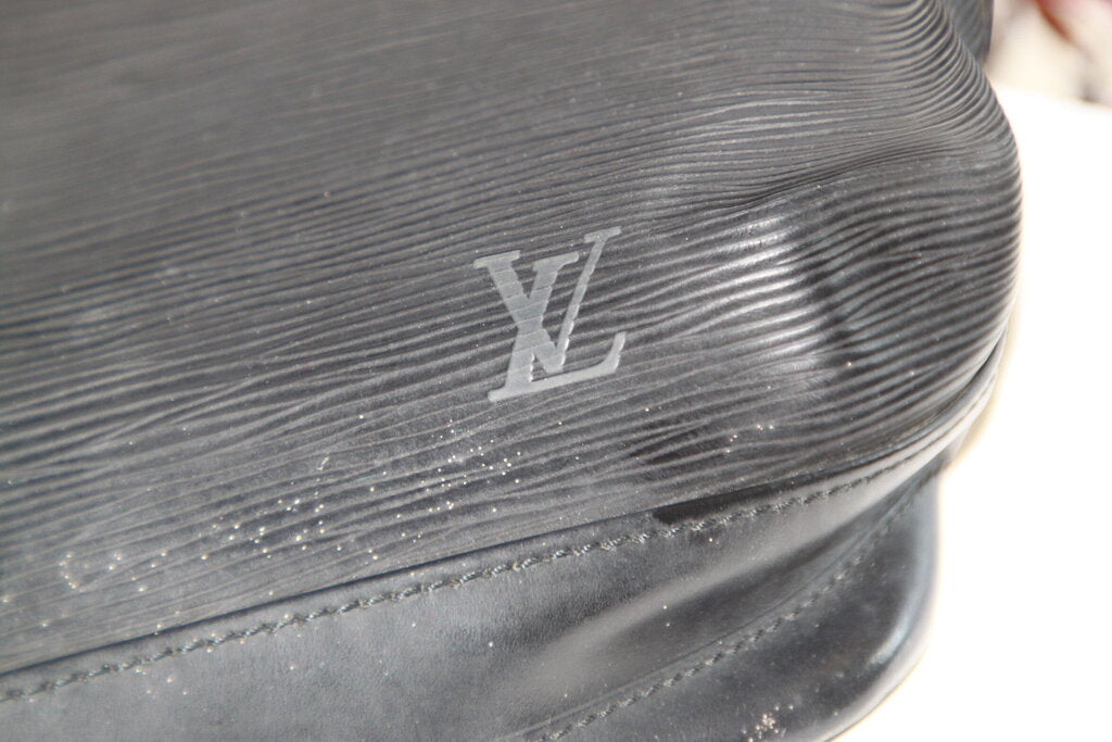 Louis Vuitton Noe Black Epi Leather Bucket Bag