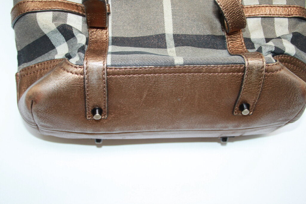 Burberry Shimmer Check Degrade Tote Bag