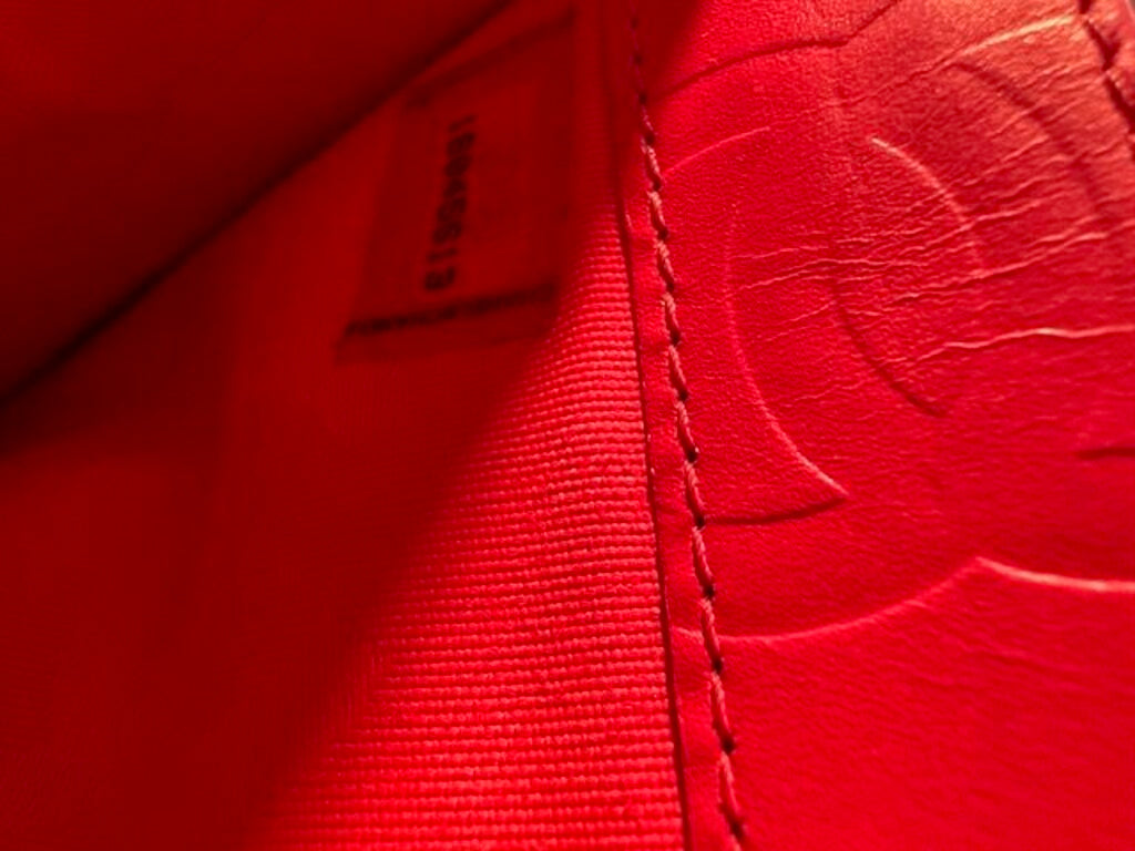 Chanel Cambon Black Leather Long Wallet