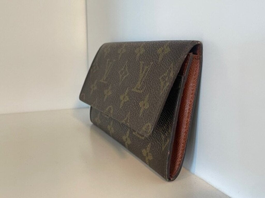 Louis Vuitton Brown Canvas Porte Yen Wallet