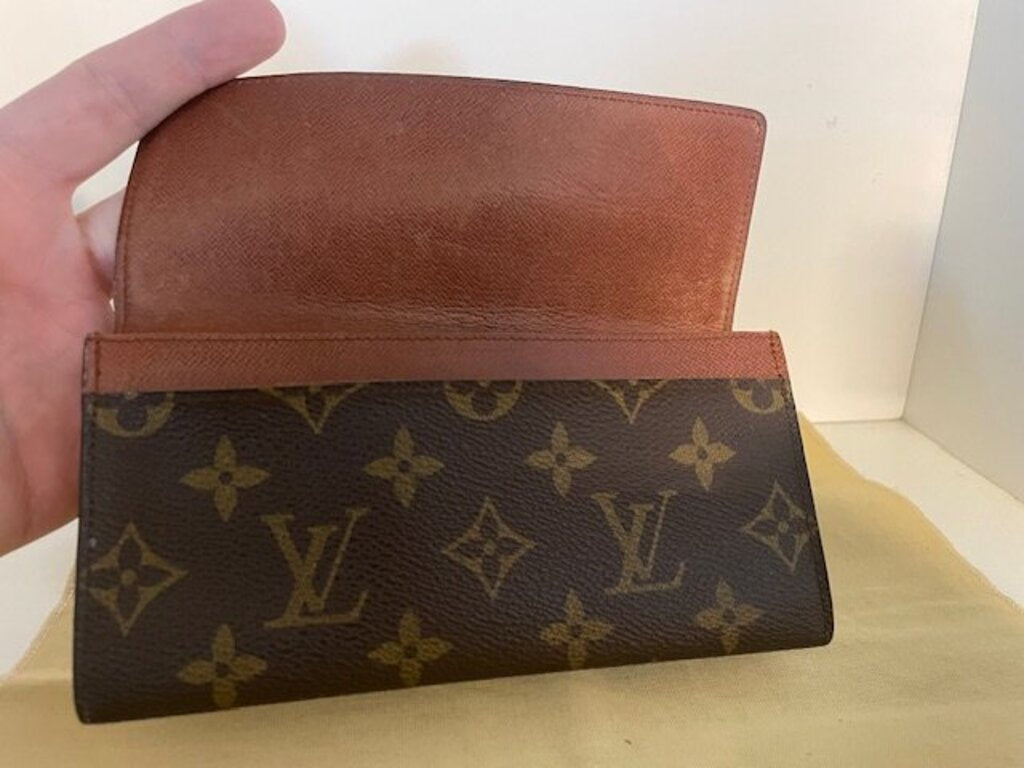 Louis Vuitton Brown Canvas Porte Yen Wallet