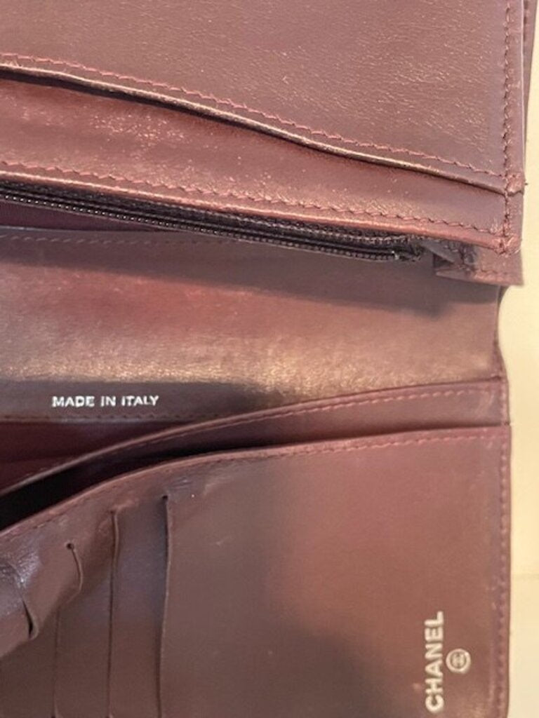 Chanel Matelasse Black Leather Classic Long Bifold Wallet