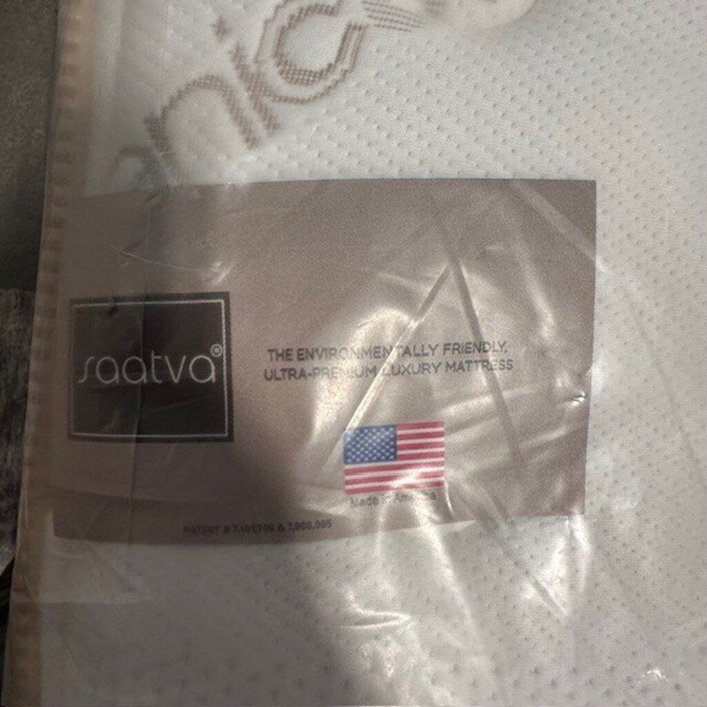 SAATVA King Classic Mattress W/ Box Spring