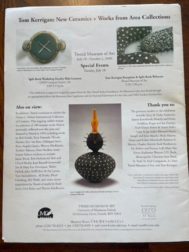 Thomas Kerrigan: Monumental "Desert Meditations" Spiked Totem 16x29H AS IS