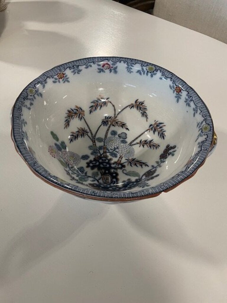 Minton BB New Stone Handled Pedestal Bowl -11X5.5H -AS IS
