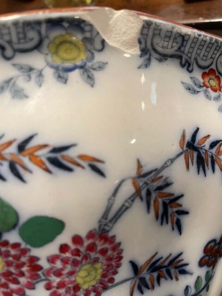 Minton BB New Stone Handled Pedestal Bowl -11X5.5H -AS IS