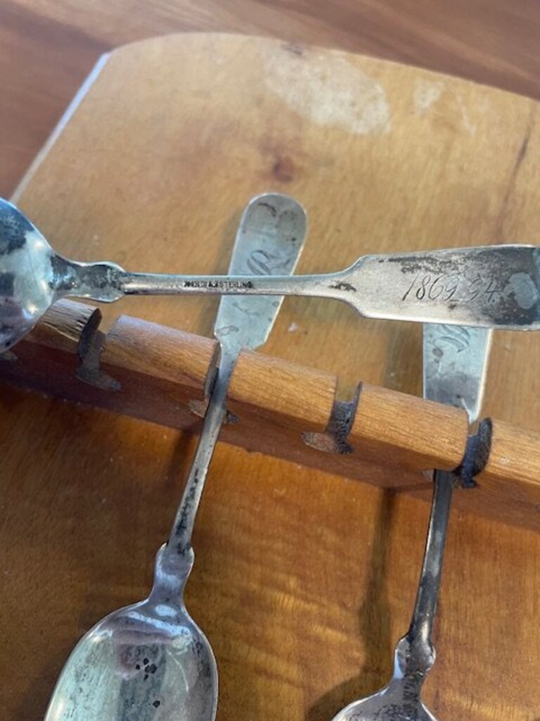 5-piece Wallace Sterling Anniversary Set (1869–94)