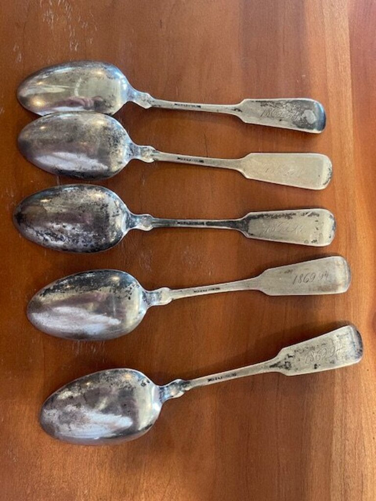 5-piece Wallace Sterling Anniversary Set (1869–94)