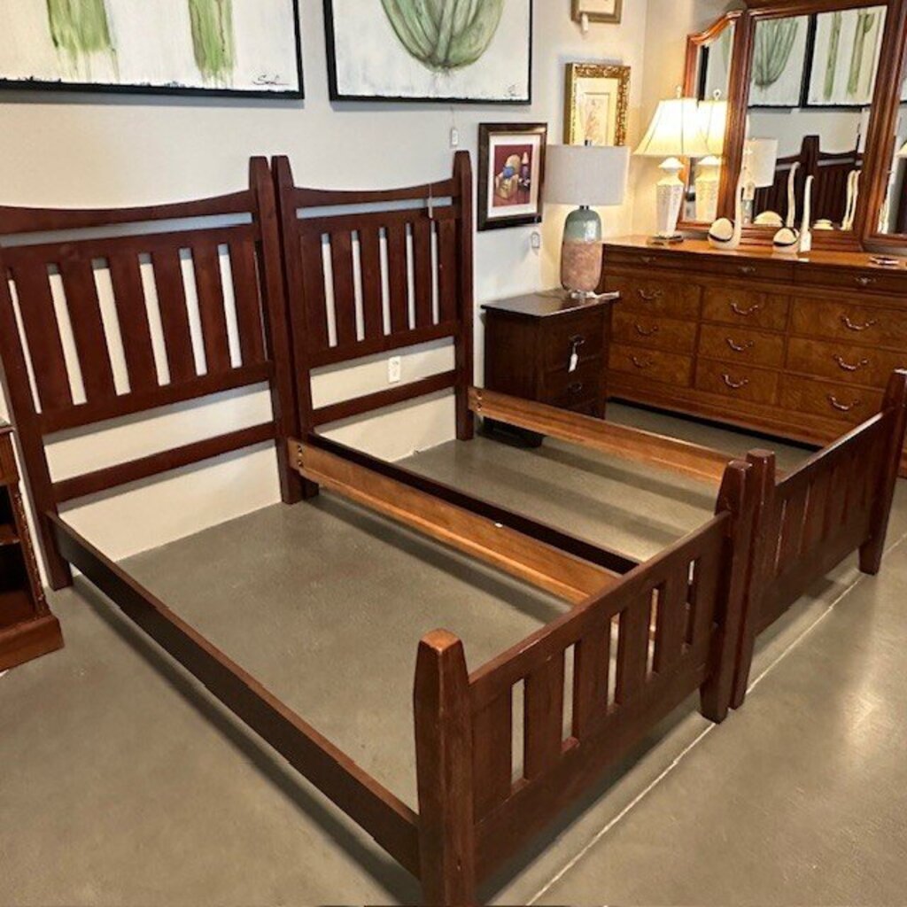 Kincaid Stonewater Twin Bed Set W/ Nightstand