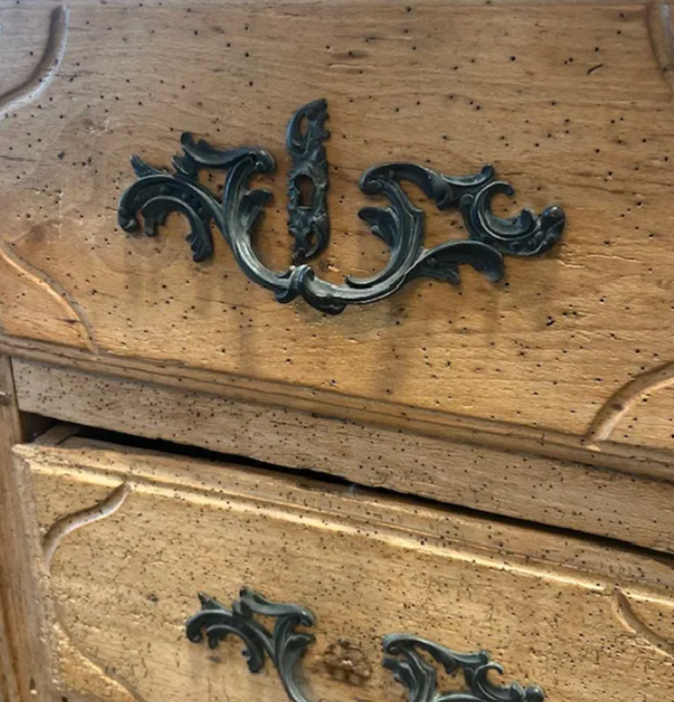 Antique French Chest of Drawers-47X24X33H