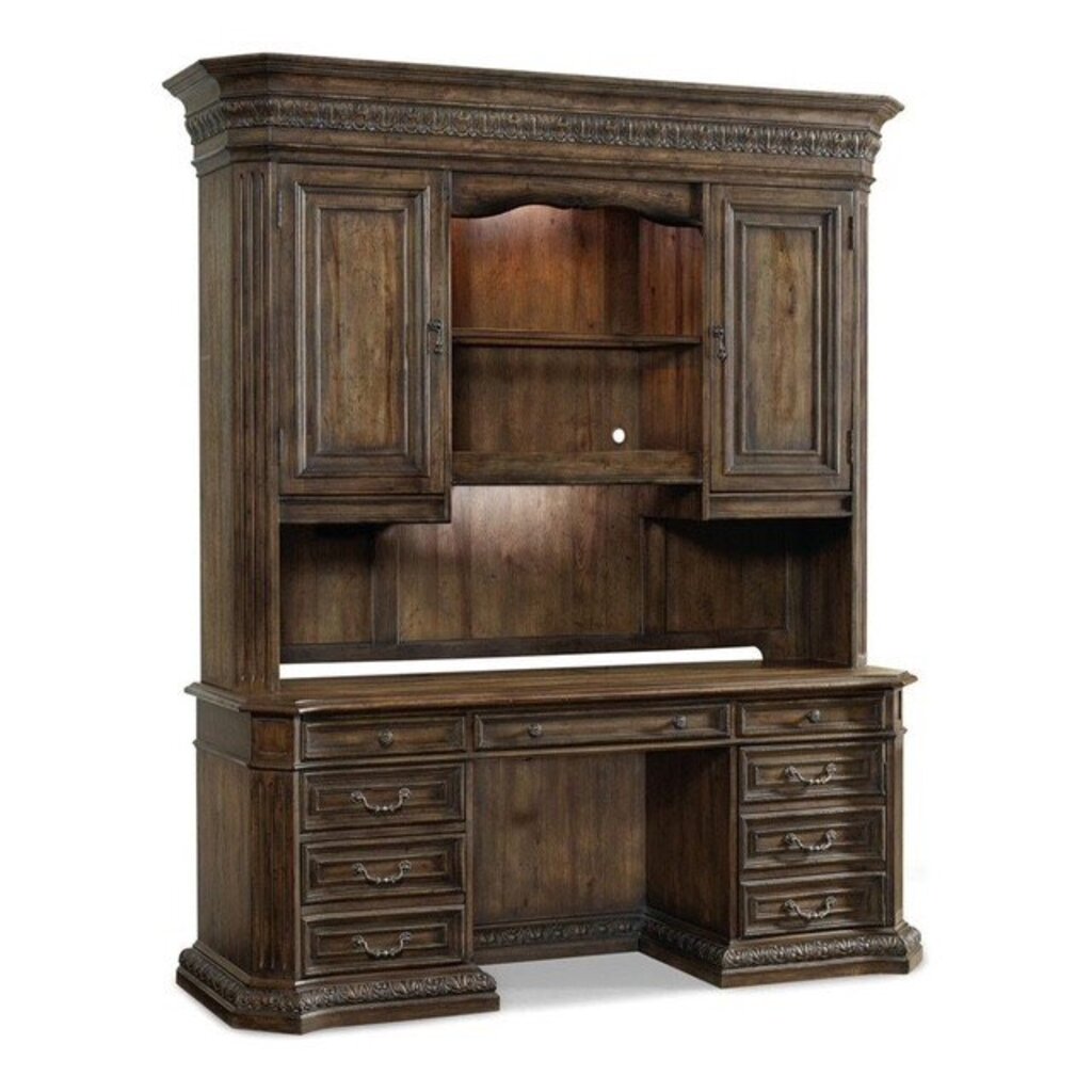 Hooker Rhapsody Computer Credenza Desk - 73X24X90H - AS IS