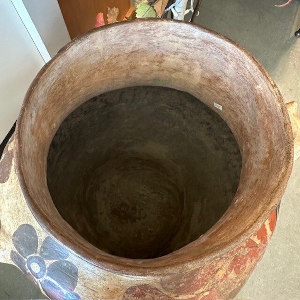Antique Guerrero Paint Clay Water Vessel