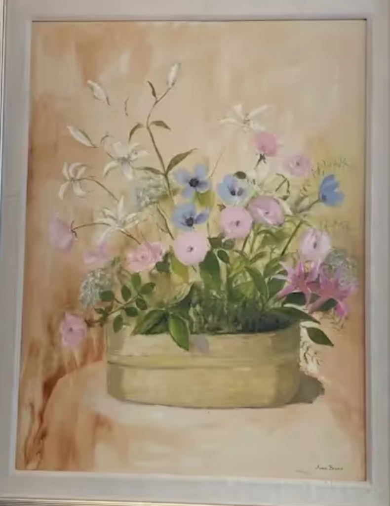 Original Floral Art By Anne Bruno