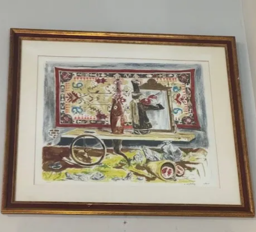 Fiddler & the Fish Signed Art by David Meshulam