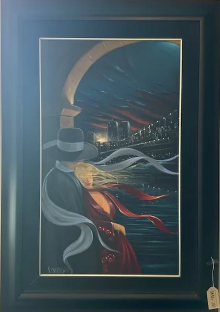 "Farewell II" Original Oil By Victor Ostrovsky
