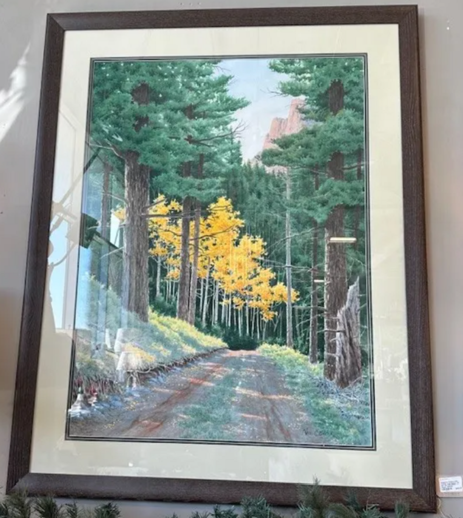 Aspen's Watercolor Art By Neil Baker- El Paso