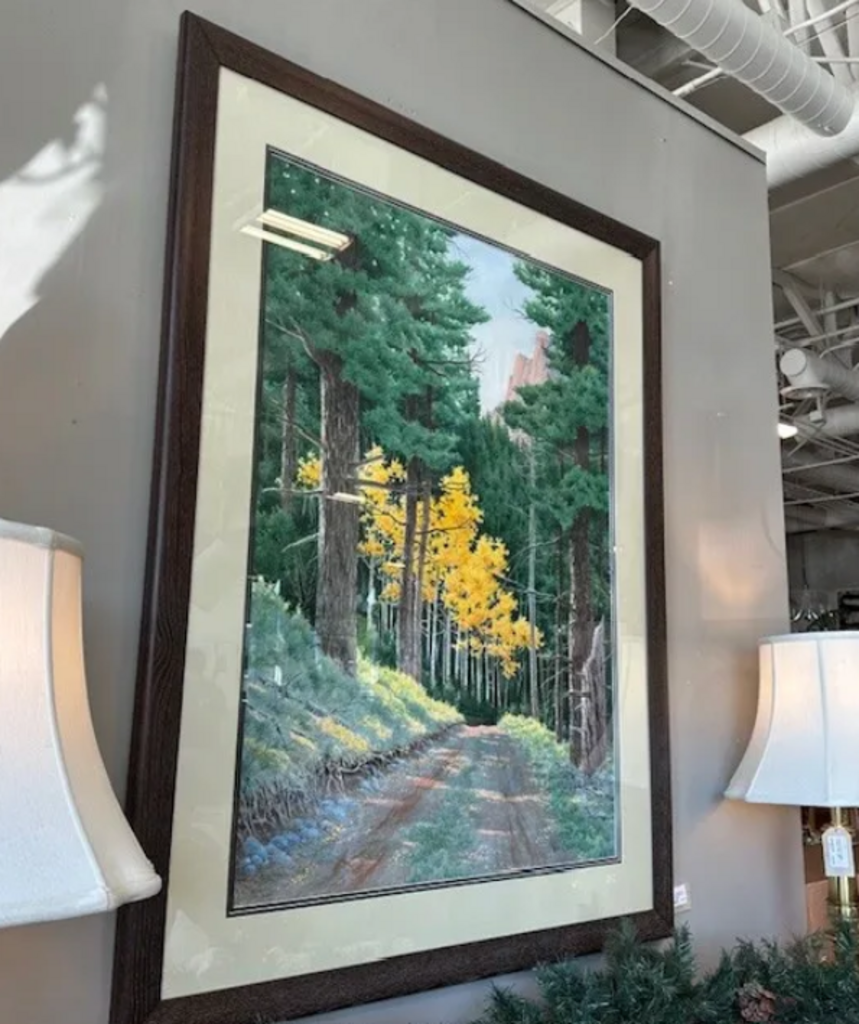 Aspen's Watercolor Art By Neil Baker- El Paso