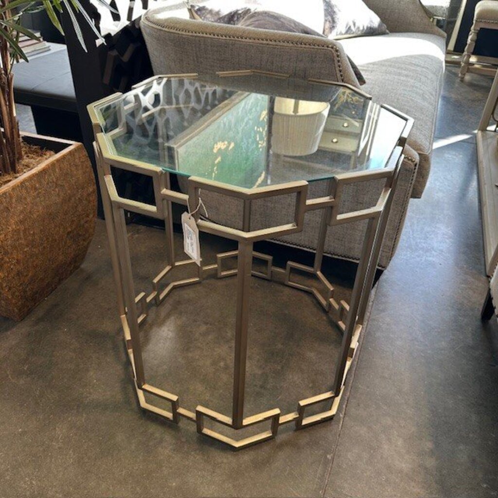 Caracole "The Other Side" Side Table - 26X26.5