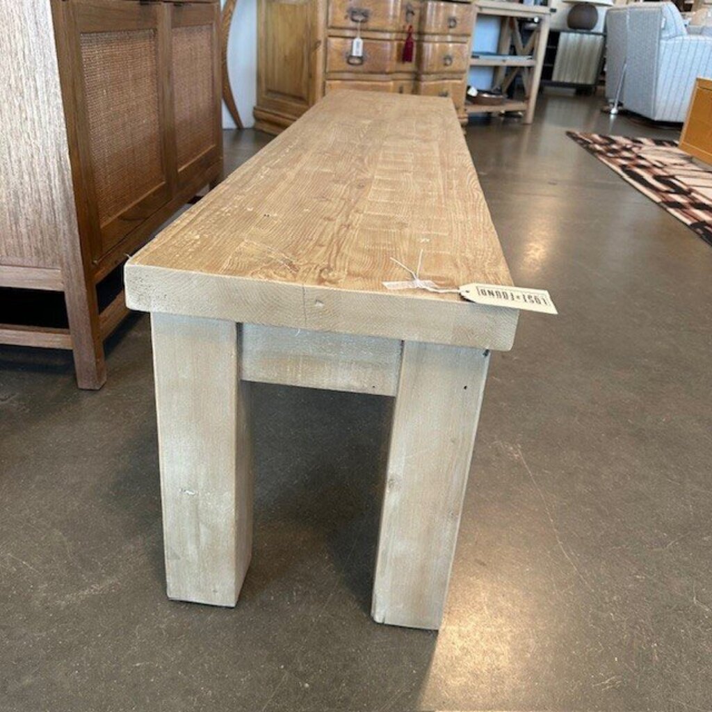 RH Salvaged Wood Bench - 68X15X18H