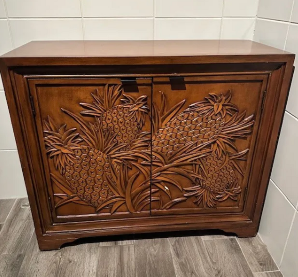 Coast To Coast Pineapple 2 Door Chest- 38X16X32H