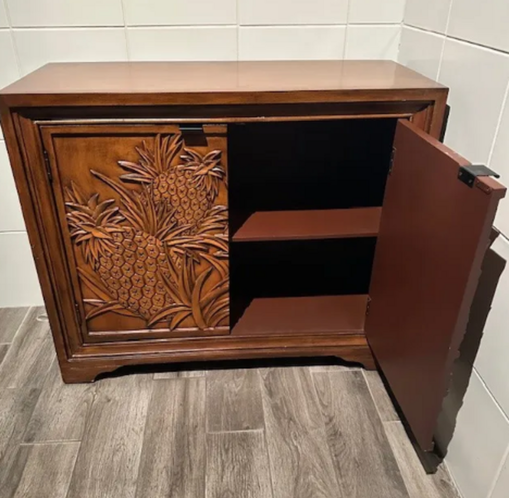 Coast To Coast Pineapple 2 Door Chest- 38X16X32H
