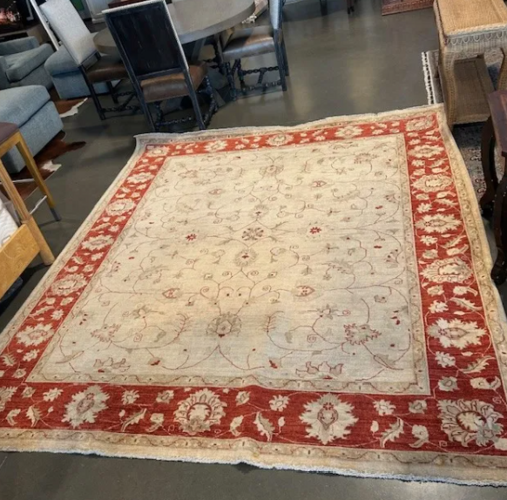 Hand Knotted Pakistan Wool Rug- 8'4"X9'6"