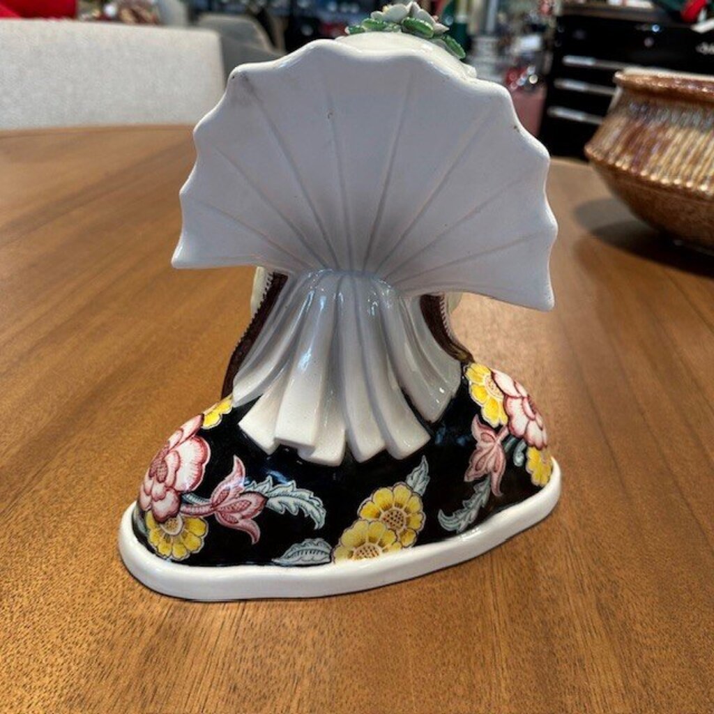 Sandro Vacchetti Ceramic Woman in Bonnet