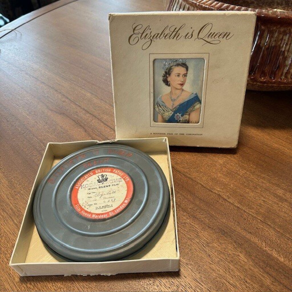 "Elizabeth Is Queen" Silent Film Of Coronation